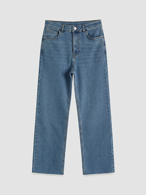 LCW Modest Straight Fit Kadın Jean Pantolon - S6G913Z8-507 | LC