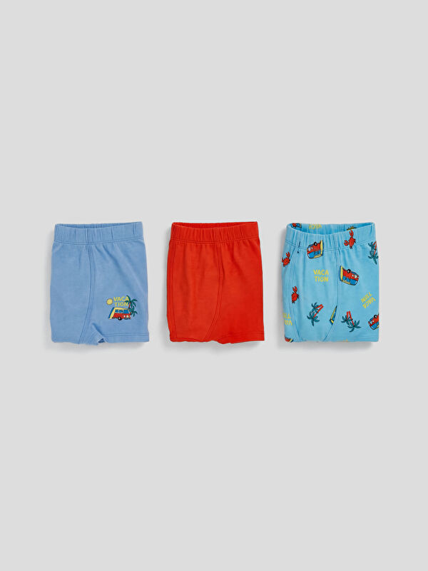 LCW Kids بۆکسەری چاپکراوی کوڕان 3-پاک