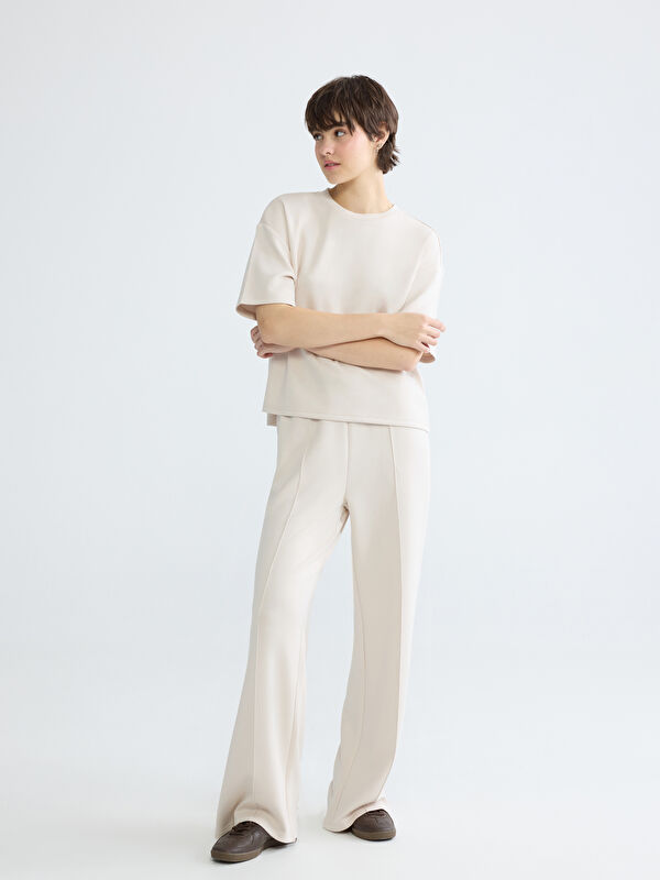 XSIDE Woman BEIGE Sweatpants