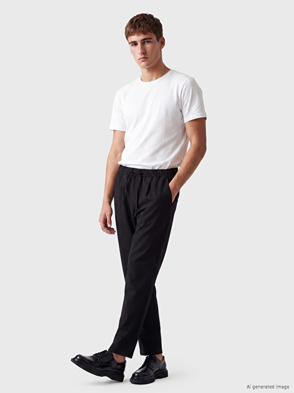 LCW Vision Regular Fit Erkek Pileli Pantolon