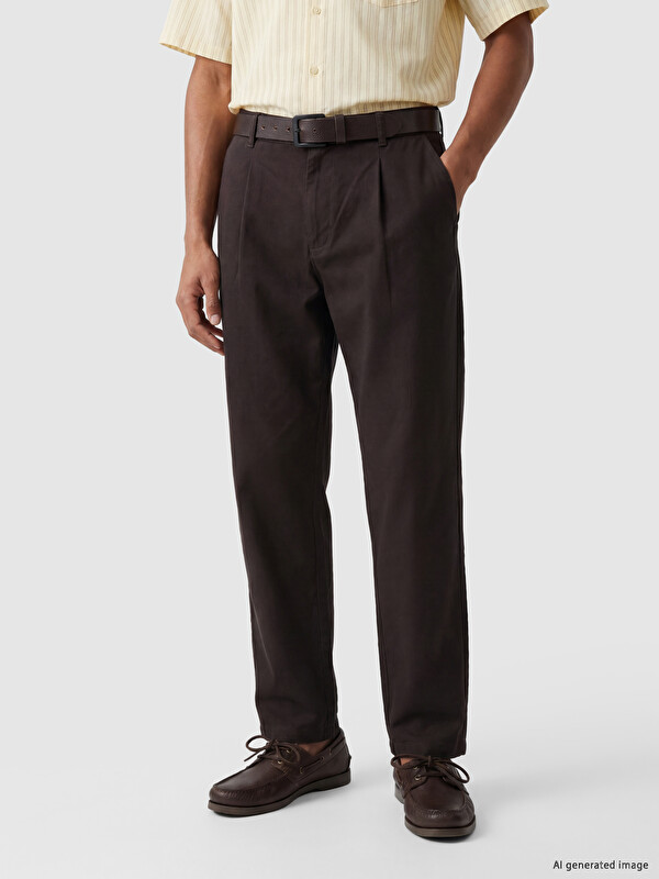 LCW Vision Relaxed Fit Men's Pleated Trousers