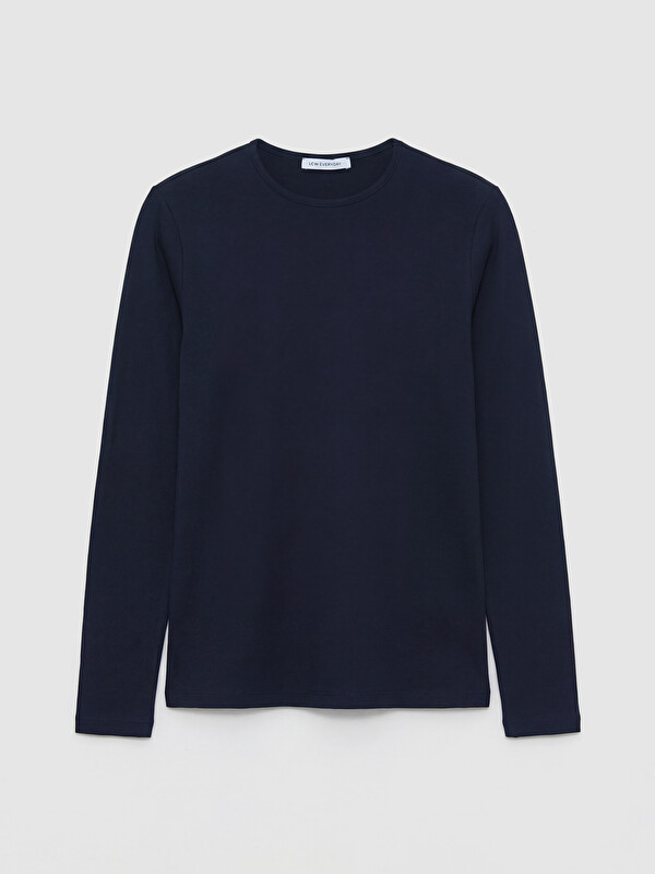 LCWAIKIKI Basic Crew Neck Long Sleeve Women's T-Shirt