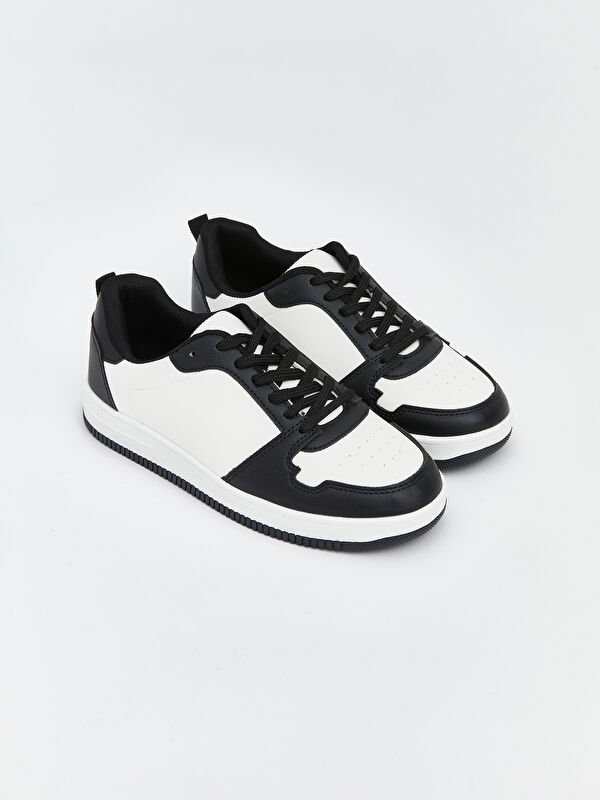LCW STEPS Leather-look sneakers for boys.