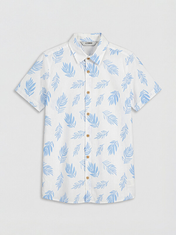 LCW Kids Patterned Regular Fit Boys' Shirt
