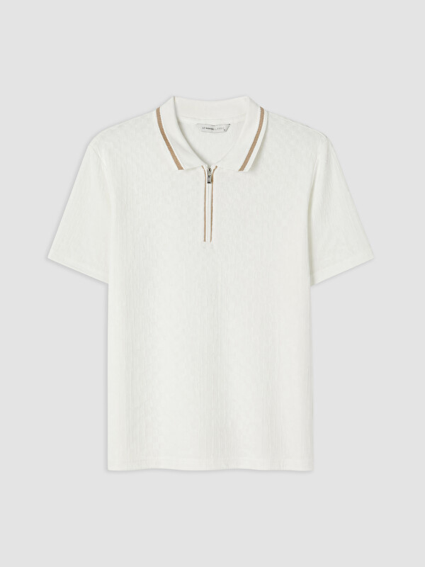 LCWAIKIKI Classic Polo Yaka Penye Erkek Tişört