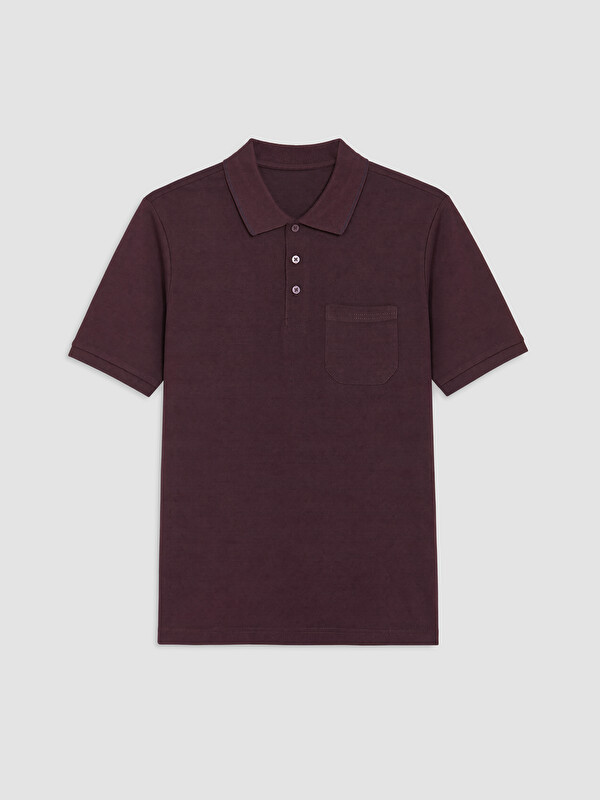 LCWAIKIKI Classic Polo Yaka Dokulu Erkek Tişört