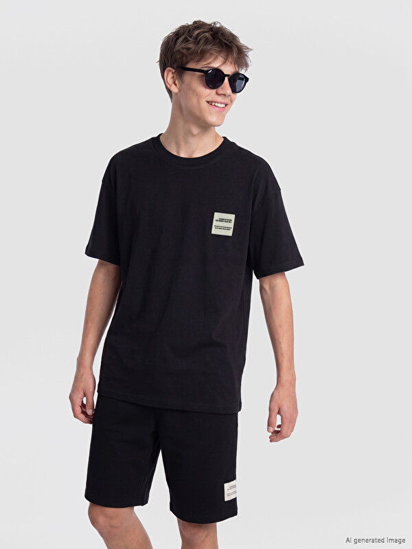 LCW Kids Crew Neck Boys' T-Shirt