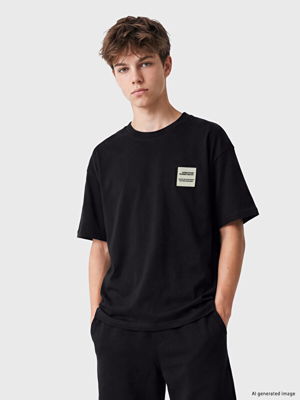 LCW Kids Crew Neck Boys' T-Shirt