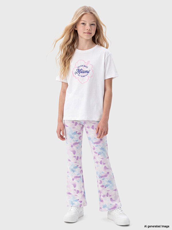 LCW Kids Leggings Mixte Fille