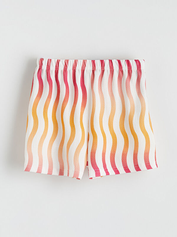 LCW Kids Printed Girls' Shorts