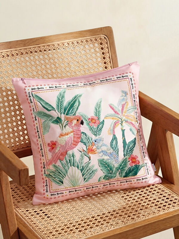 LCW HOME کەڤەری کوشنی چاپکراو بە گوڵ 45x45 cm