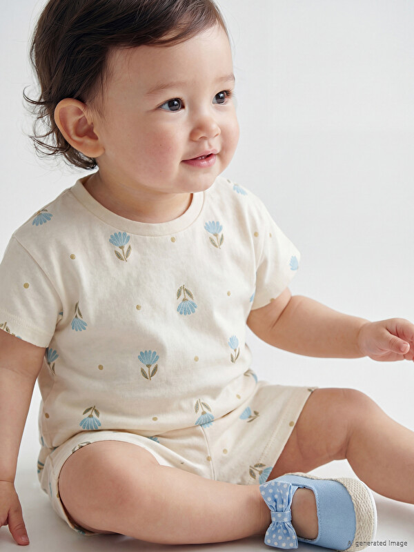 LCW baby Floral Baby Girls' Set