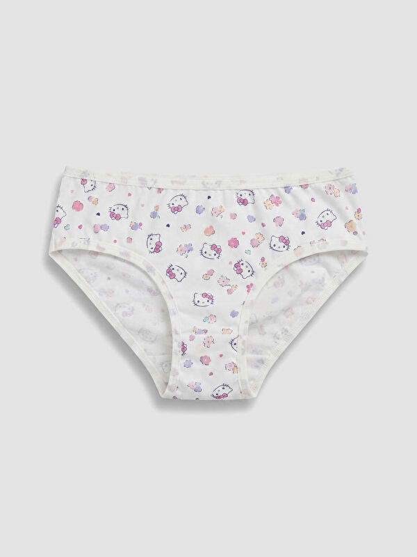 LCW Kids Hello Kitty Baskılı Kız Çocuk Külot