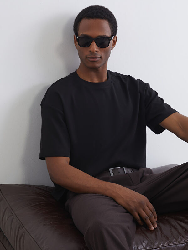 LCW Vision Man BLACK T-Shirt