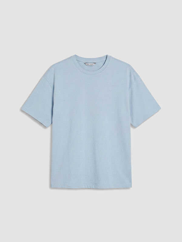 LCW Vision %100 Pamuk Loose Fit Basic Soft Touch Tişört