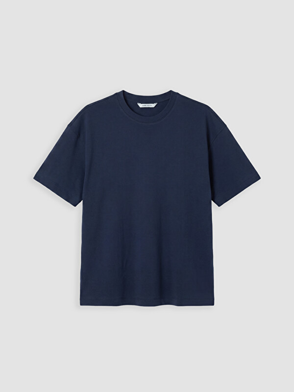 LCW Vision %100 Pamuk Loose Fit Basic Soft Touch Tişört