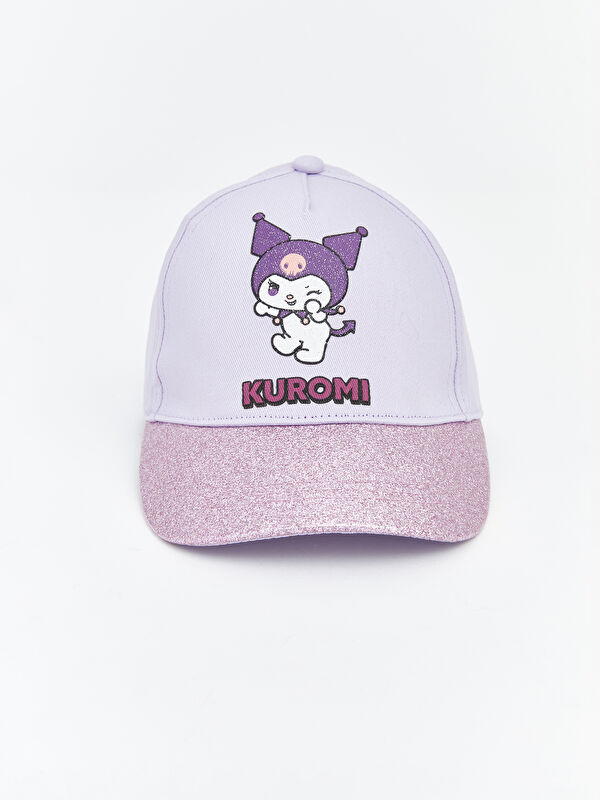 LCW ACCESSORIES Kuromi Baskılı Kız Çocuk Kep Şapka