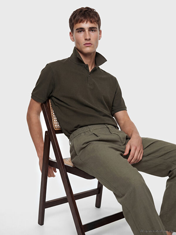 LCW Vision Polo Yaka Erkek Tişört