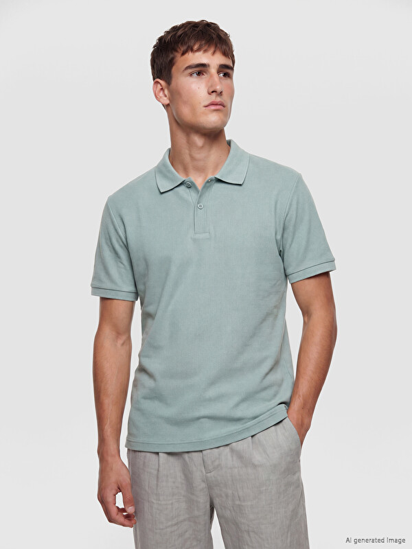 LCW Vision Polo Yaka Erkek Tişört