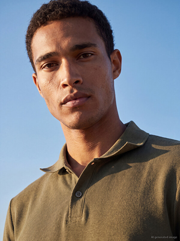LCW Vision Polo Collar Men's T-Shirt
