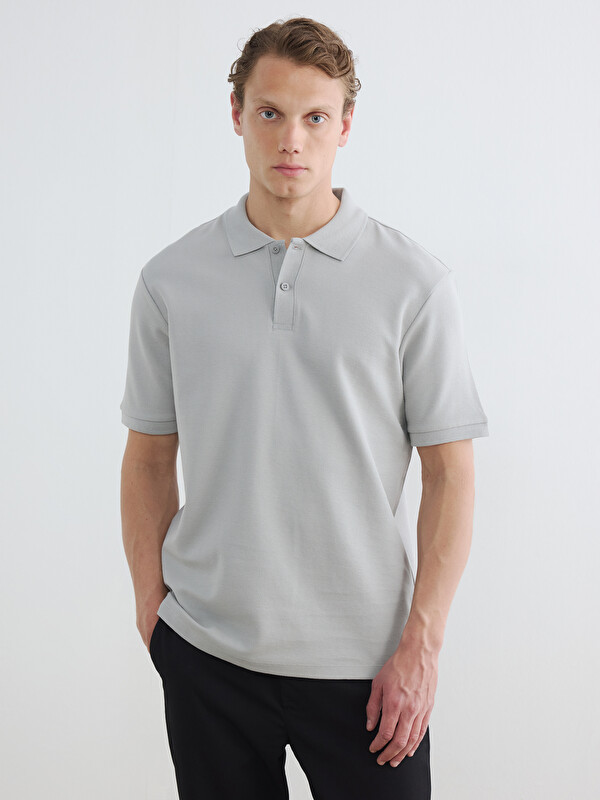 LCW Vision Polo Collar Men's T-Shirt
