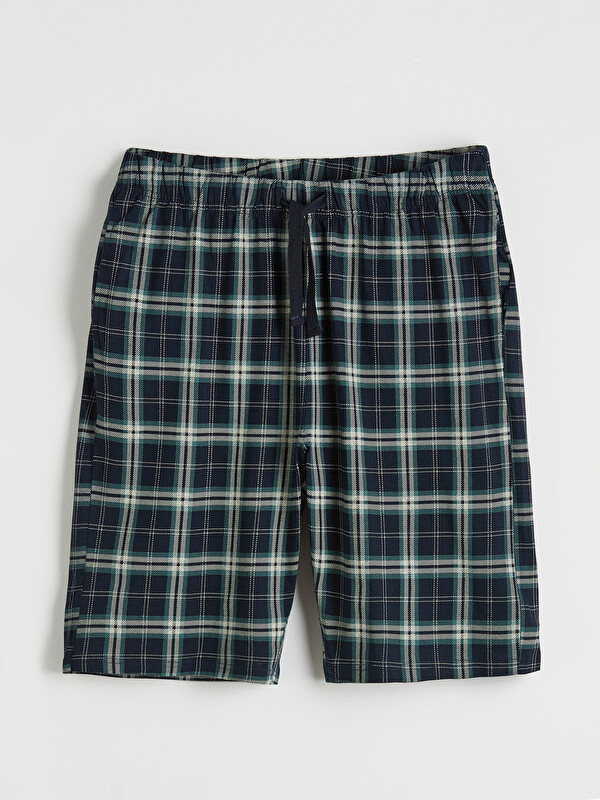 LC WAIKIKI Regular Fit Ekose Erkek Şort