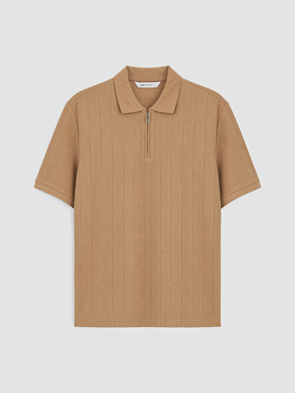 LCW Vision Polo Yaka Erkek Penye Tişört
