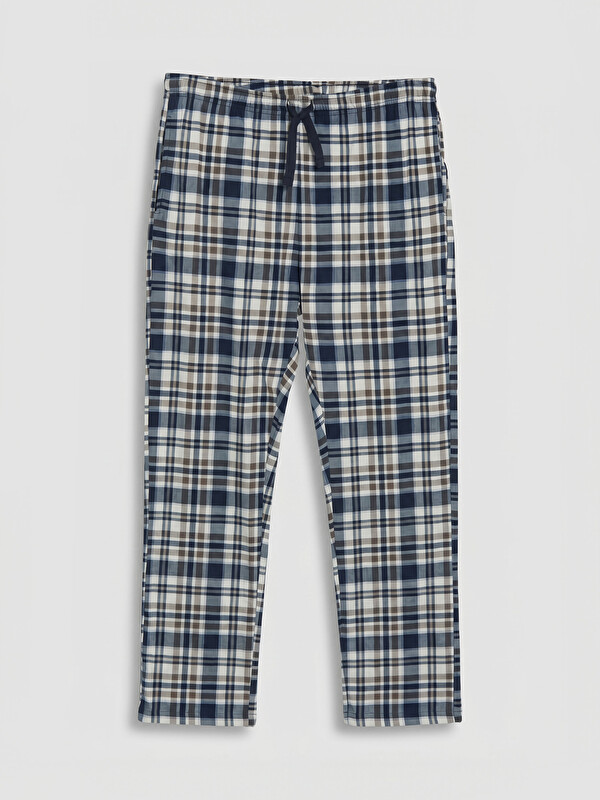 LC WAIKIKI Regular Fit Ekose Erkek Pijama Alt