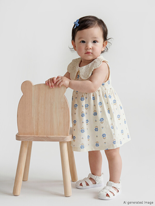 LCW baby Floral Baby Girls' Dress