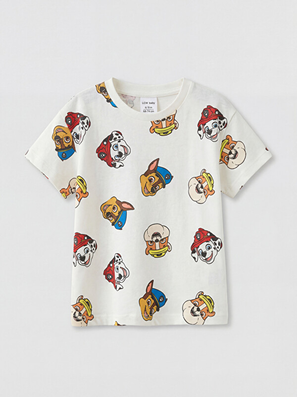 LCW baby Paw Patrol Baskılı Erkek Bebek Tişört