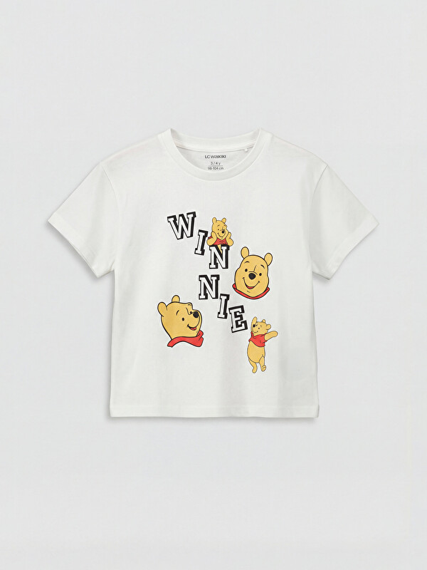 LCW baby Winnie the Pooh Baskılı Erkek Bebek Tişört
