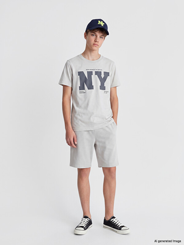 LCW Kids NYC Printed Boys' Set