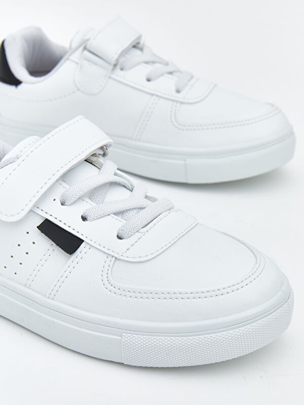 Bağcık ve Cırt Cırtlı Erkek Bebek Spor Ayakkabı - Görsel 4