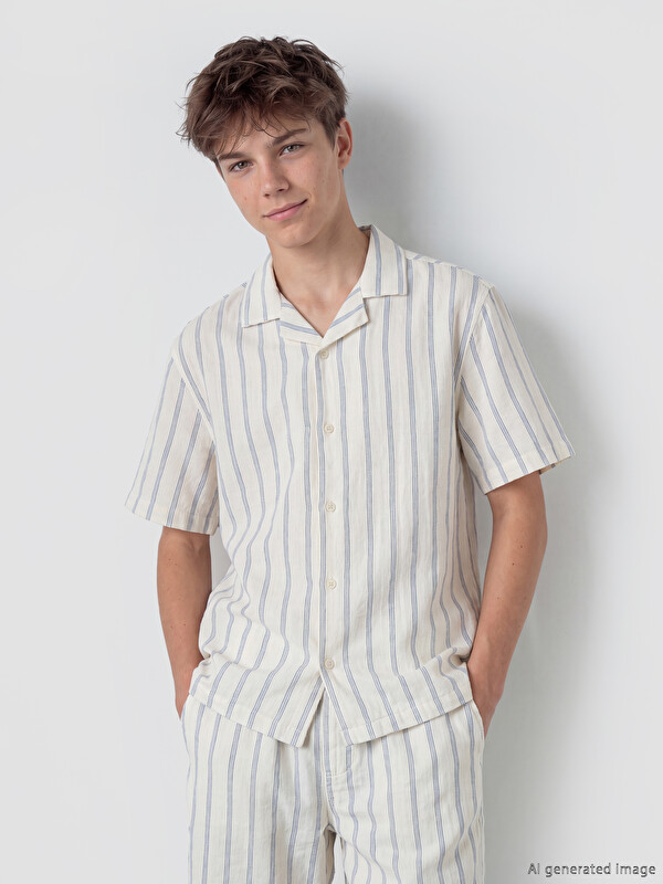 LCW Kids Striped Boys' Shirt