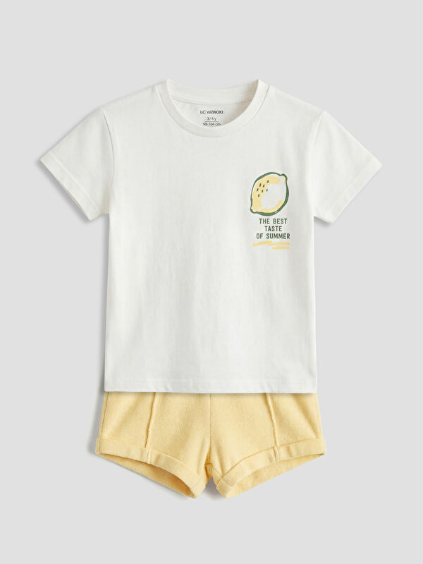 LCW baby Baskılı Erkek Bebek Takım