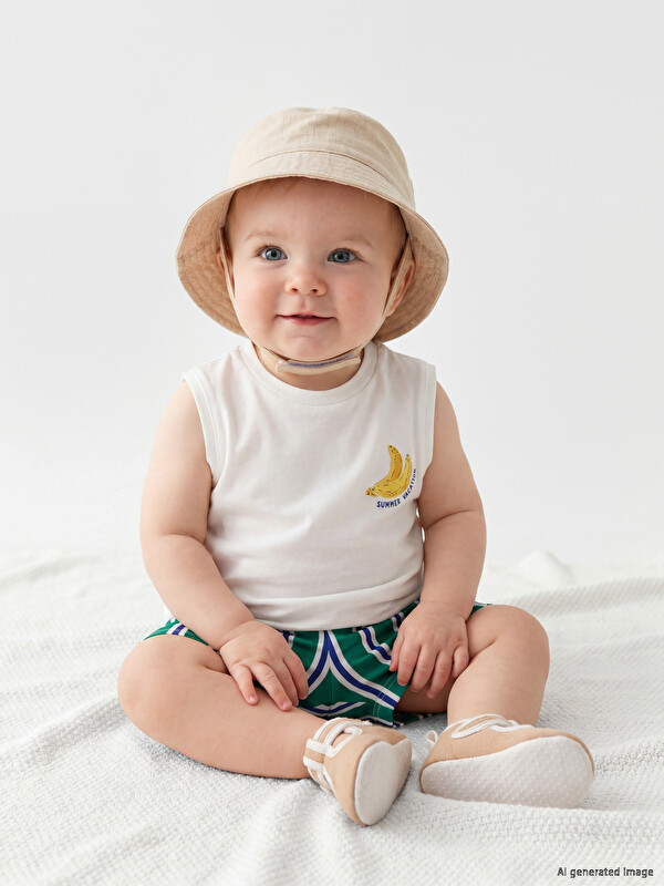 LCW baby Печатный и полосатый комплект для малышей мальчиков