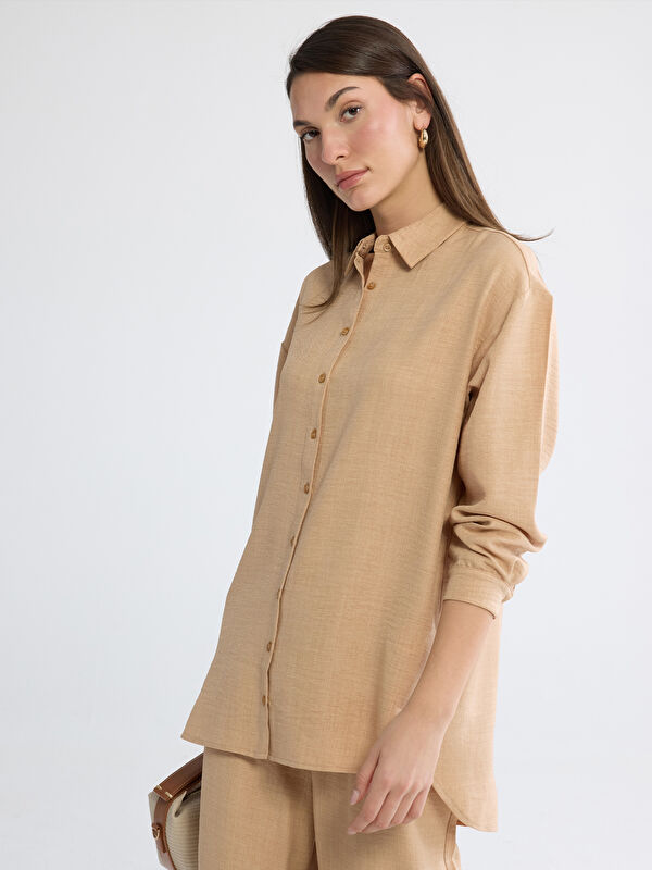 LC WAIKIKI Loose Fit Kadın Gömlek Tunik