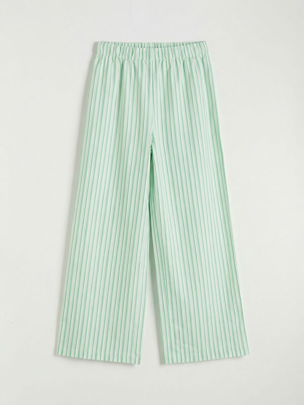 LCW Kids Girls' Striped Poplin Trousers