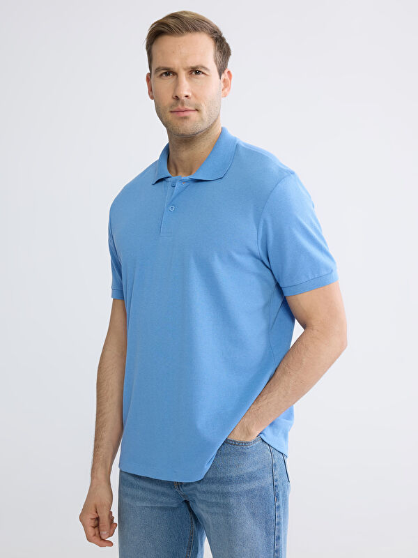 LC WAIKIKI Polo Yaka Pike Erkek Tişört