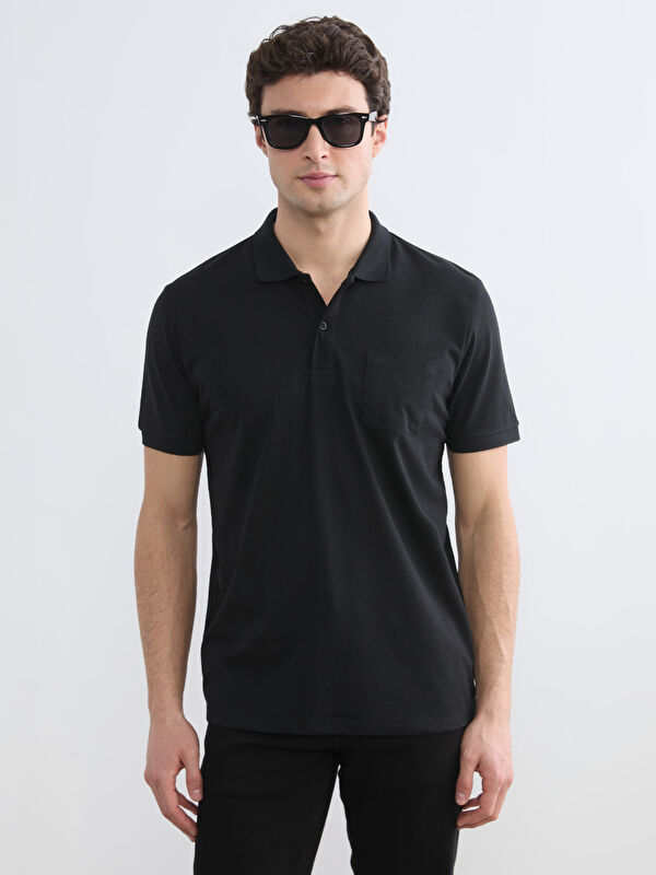 LC WAIKIKI Polo Yaka Penye Erkek Tişört