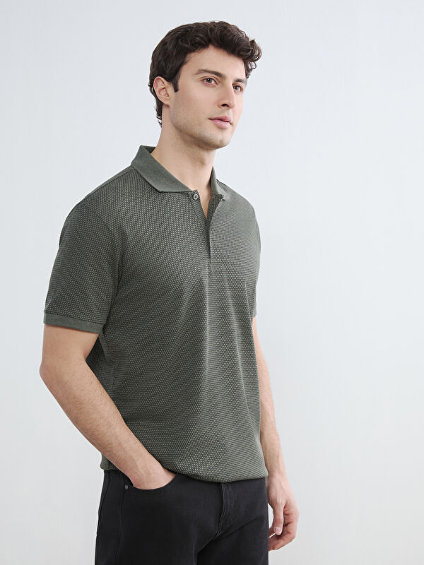 LC WAIKIKI Polo Yaka Pike Erkek Tişört