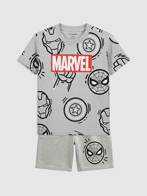 LCW Kids سێتی چاپکراوی مۆڵه‌تدار بۆ منداڵانی کوڕ Avengers