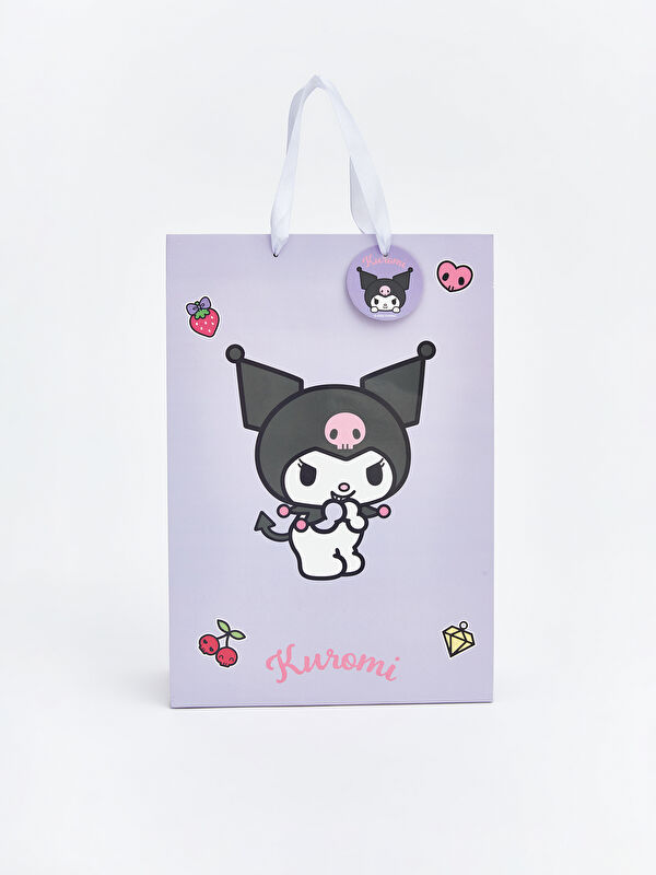 LCW JOY Kuromi Baskılı Karton Poşet
