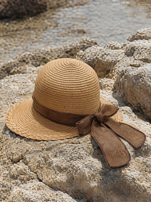 LCW ACCESSORIES Women's Straw Bucket Hat