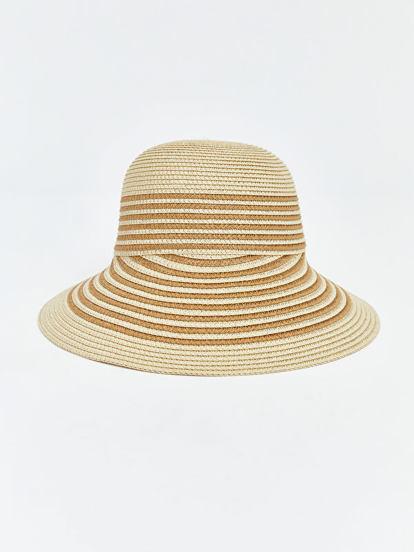 LCW ACCESSORIES Striped Women's Visor Hat