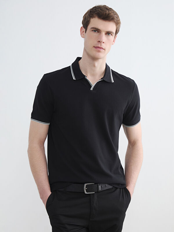 LCWAIKIKI Classic Polo Yaka Pike Erkek Tişört