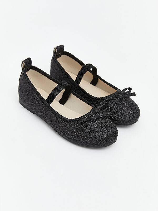 LCW STEPS Sparkling ballet flats for girls.