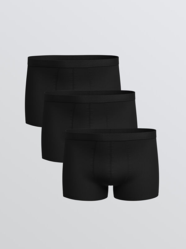 LC WAIKIKI Standart Kalıp Pamuklu Esnek Erkek Boxer 3'lü