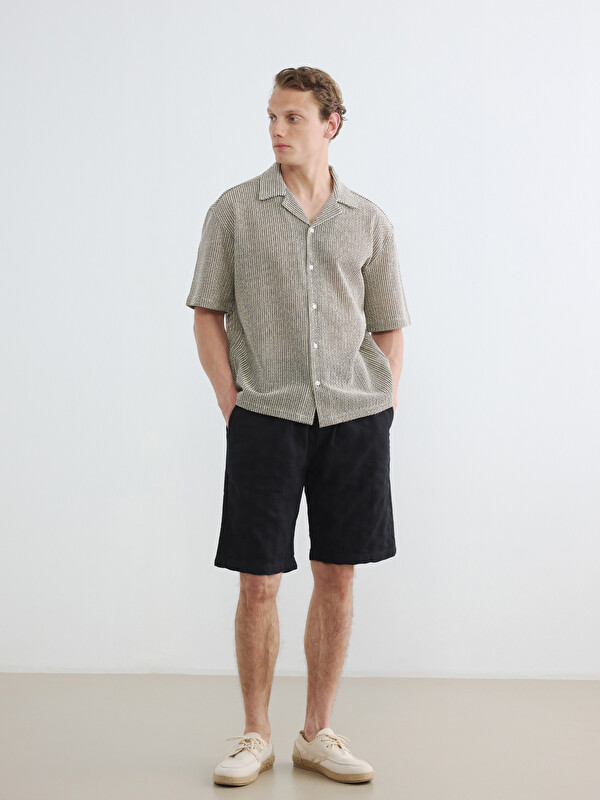 LCW Vision Regular Fit Aspect de In Pantaloni Scurți Bărbați