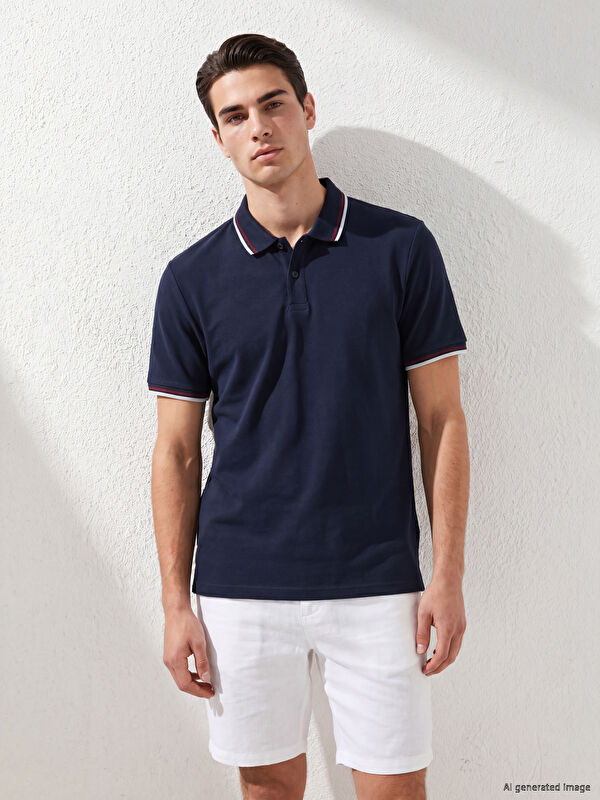 LCWAIKIKI Classic Polo Yaka Pike Erkek Tişört